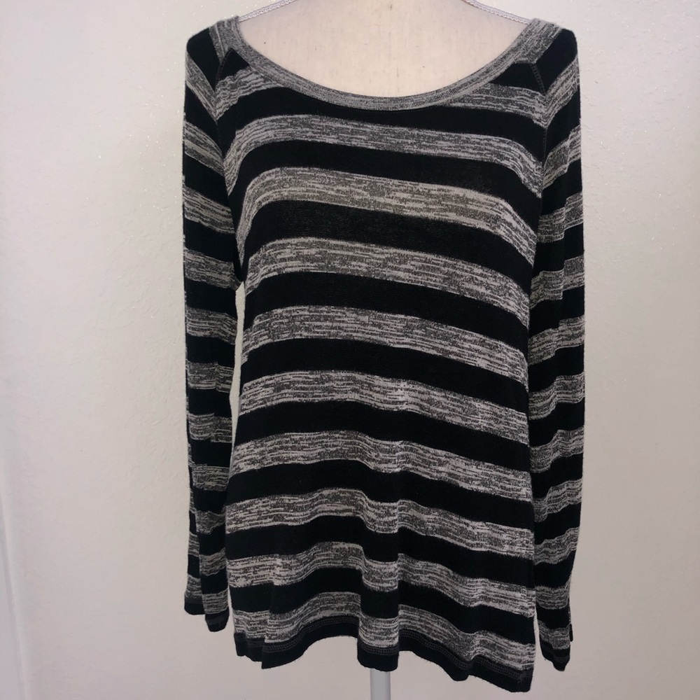 Long Sleeved Striped Top